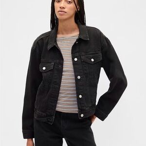 Gap Classic Black Denim Jacket